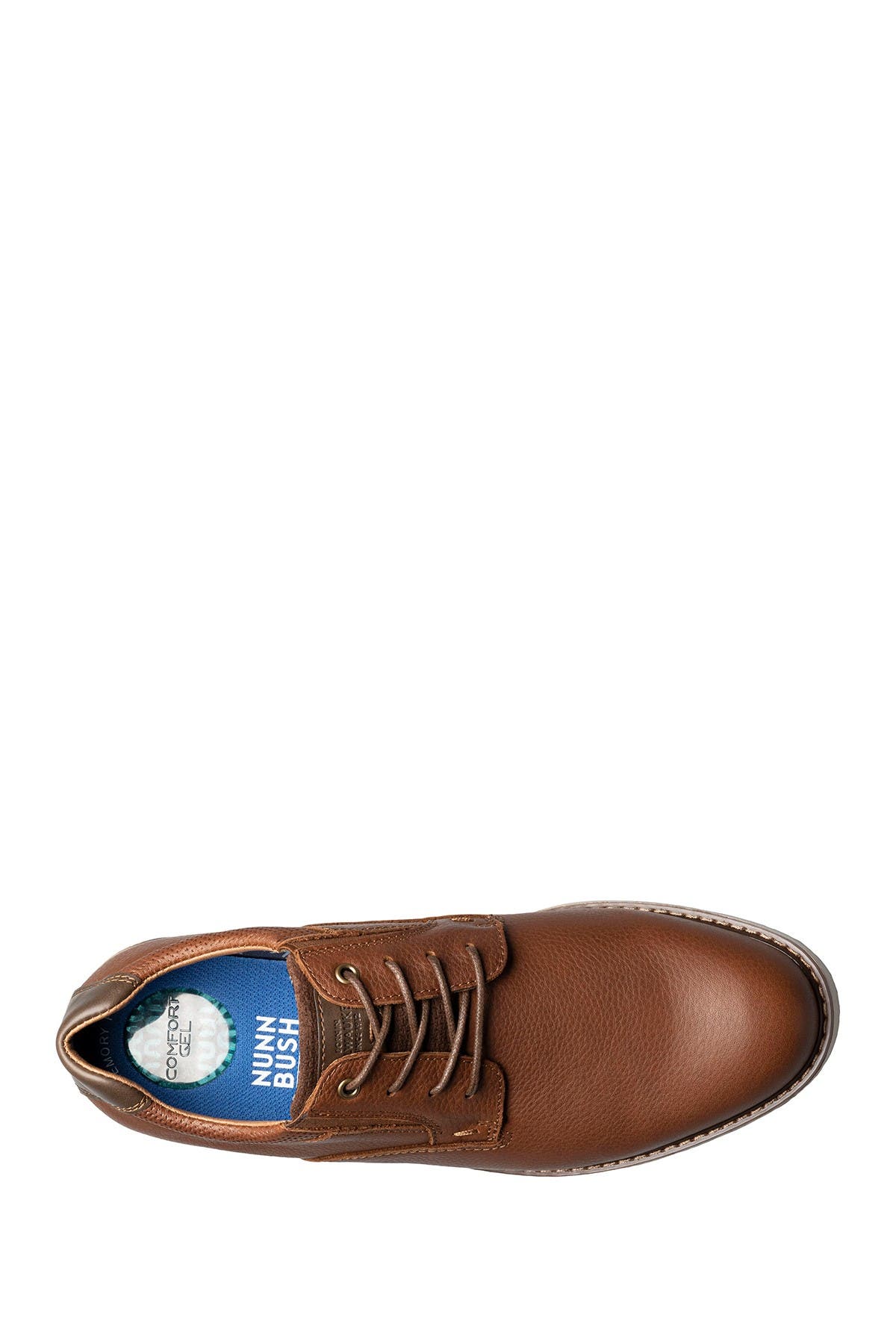 NUNN BUSH Bayridge Leather Plain Toe Oxford - Wide Width Available, Alternate, color, 