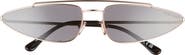 TOM FORD Cam 65mm Oversize Geometric Sunglasses