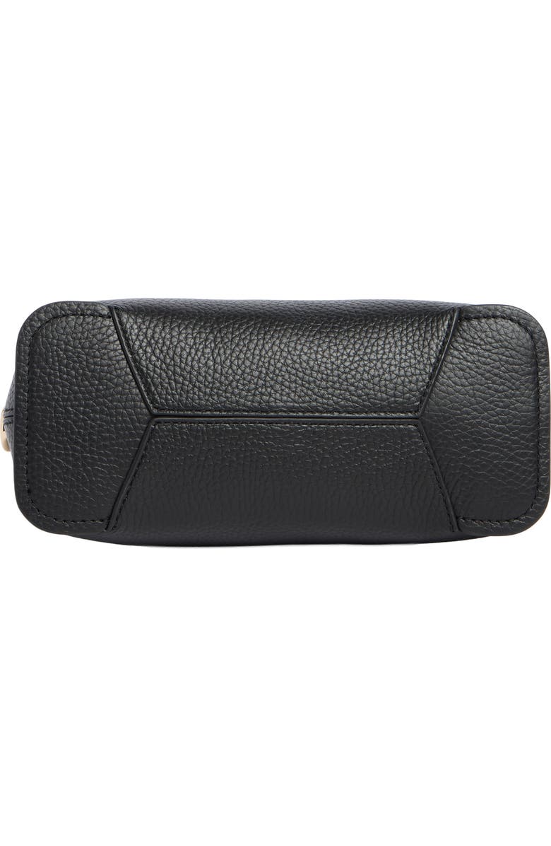 Furla Atmosfera Mini Dome Tote, Alternate, color, Nero