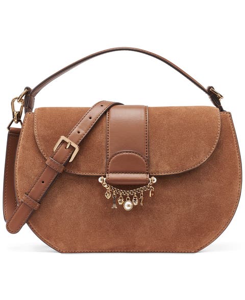 Jocelina Suede Satchel