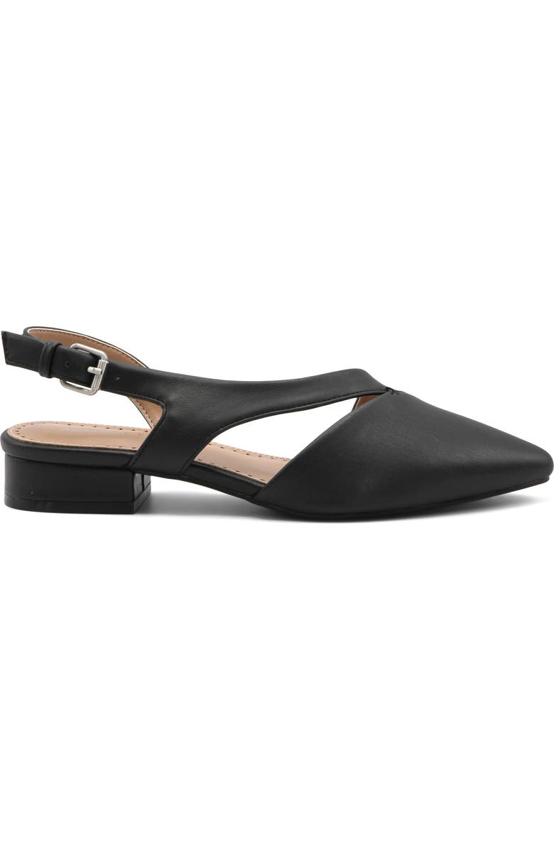 Adrienne Vittadini Pasca Pointed Toe Flat, Alternate, color,