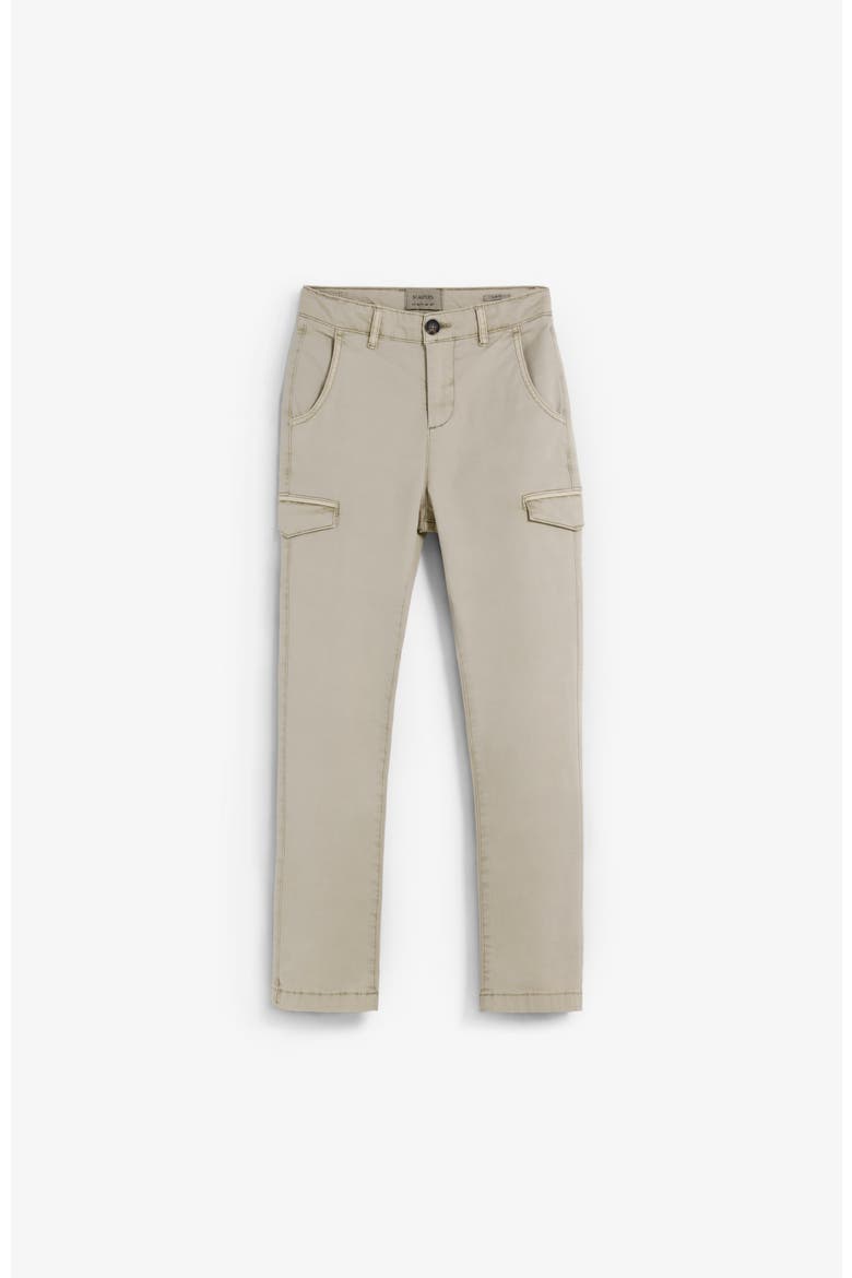 Basic Cargo Pants Kids, Main, color, Beige
