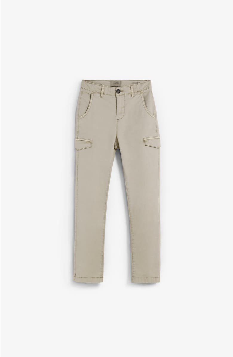 Scalpers Basic Cargo Pants Kids, Main, color, Beige
