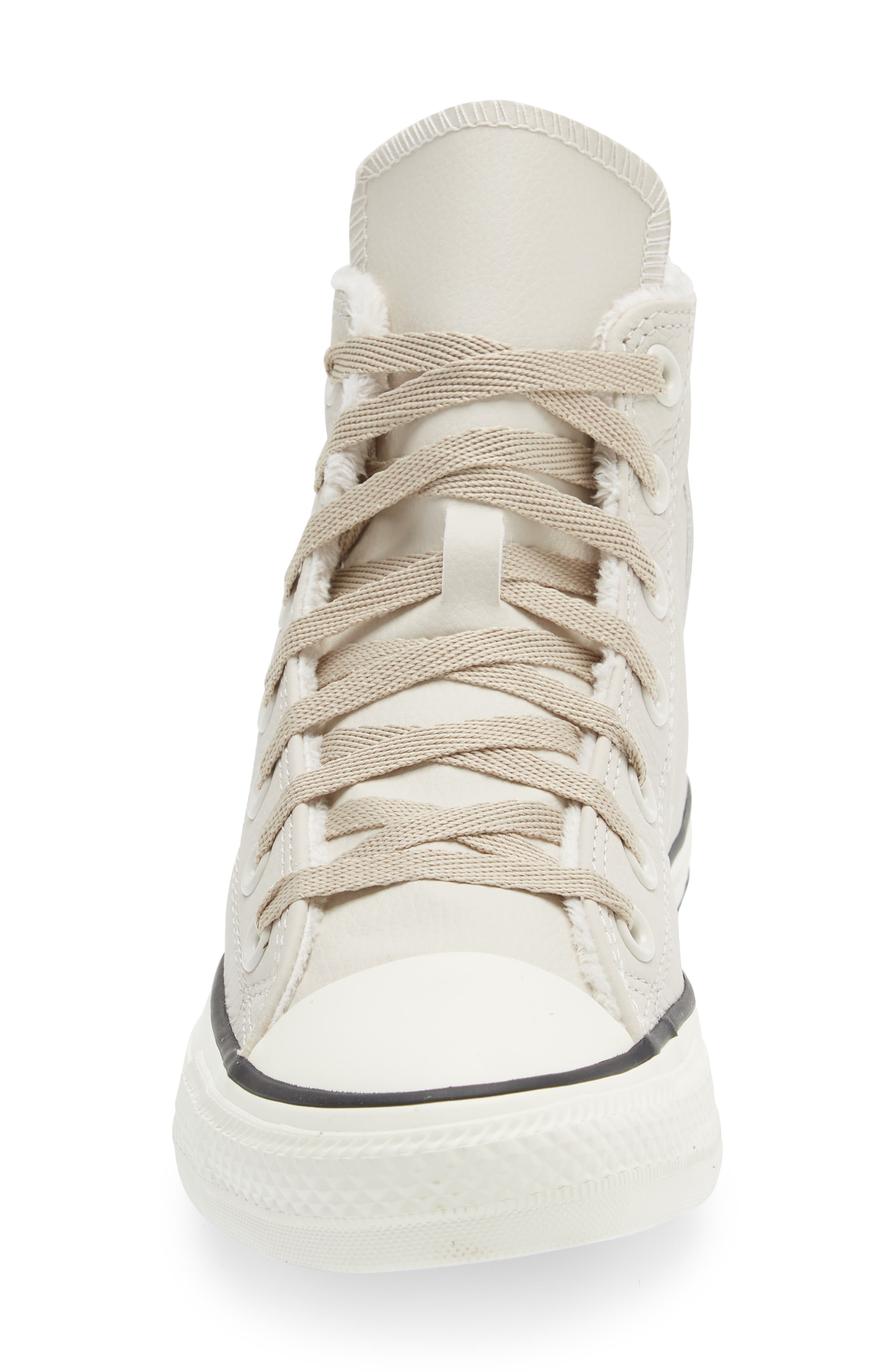 Chuck Taylor All Star High Top Sneaker, Alternate, color, DESERT SAND/EGRET