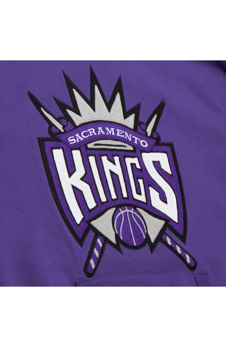 Mitchell & Ness Men's Mitchell & Ness Purple Sacramento Kings Nights Pullover Sweatshirt, Alternate, color, Purple