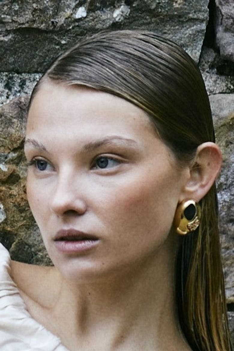 Muse Statement Earrings, Alternate, color, gold