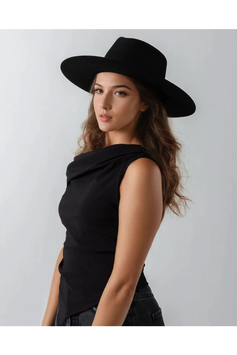 The Legend Premier Fedora Hat, Alternate, color, Black