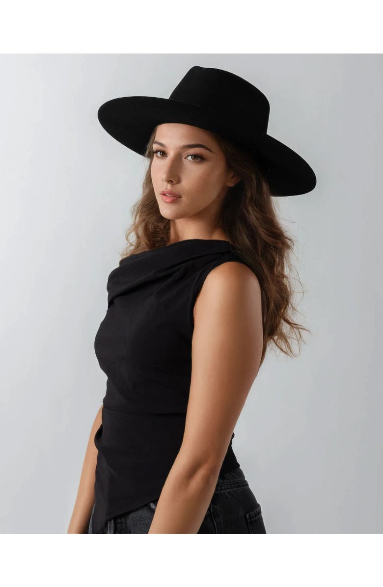 Manela The Legend Premier Cowboy Hat, Alternate, color, Black