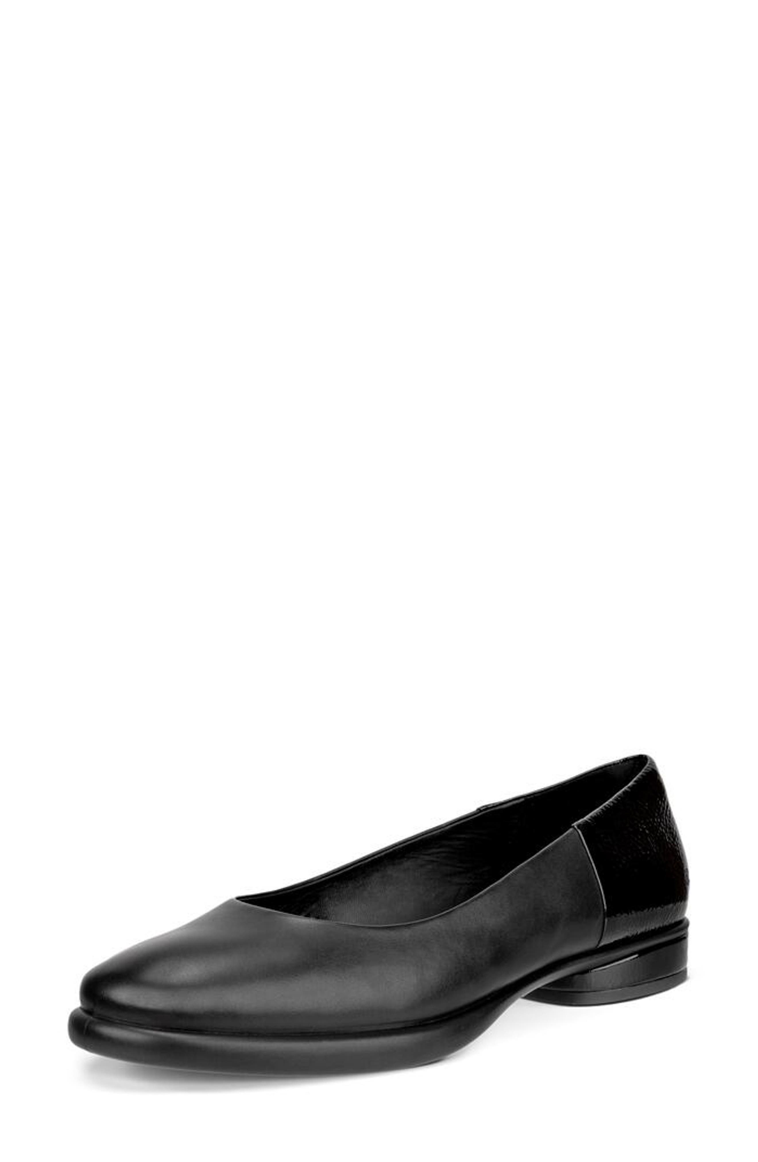 Sculpted LX Water Resistant Ballet Flat, Alternate, color, BLACK