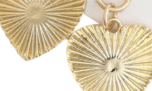 Panacea 5 Pairs Of Earrings In Gold