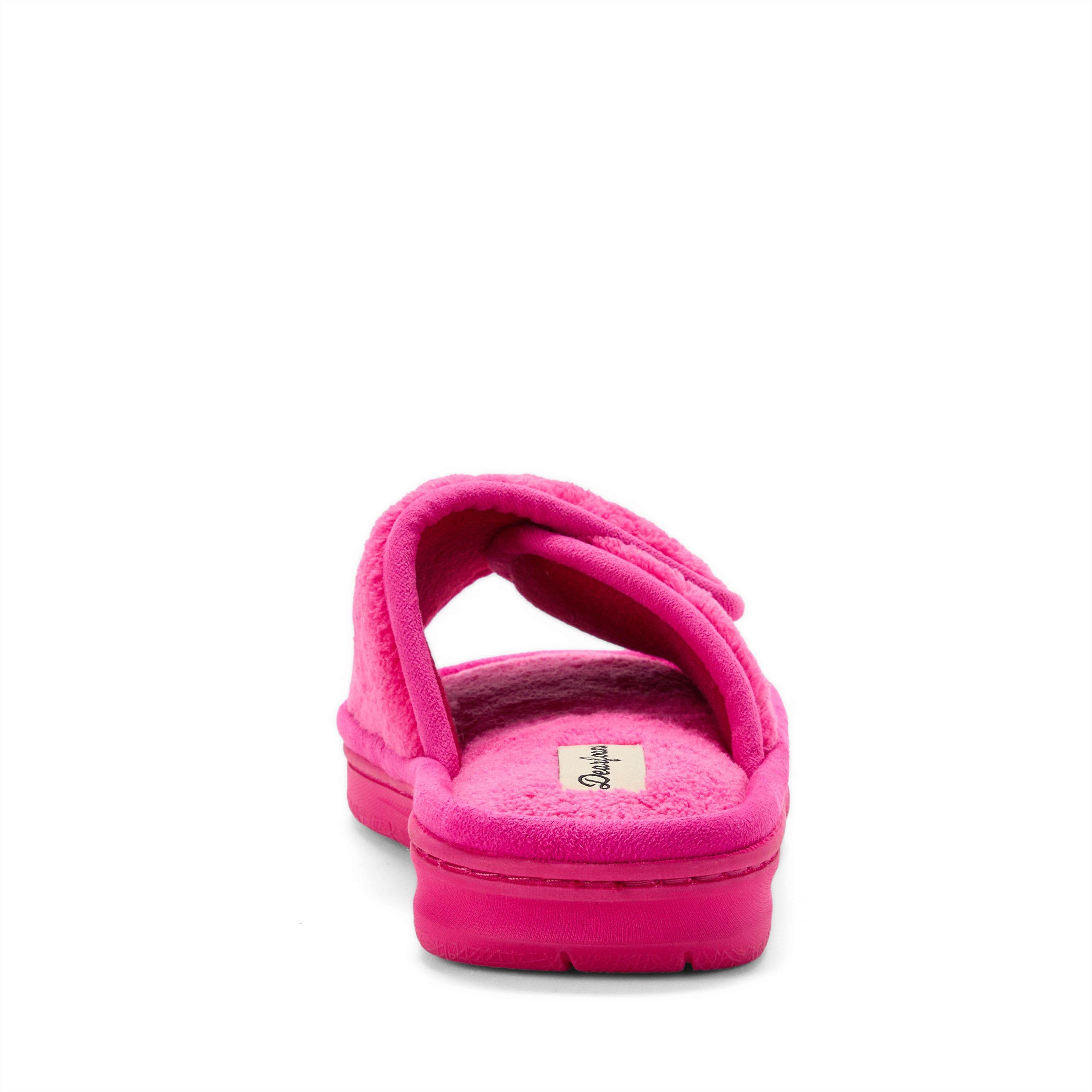 Mickey Terry Adjustable Shower Slide Slipper, Alternate, color, Paradise Pink