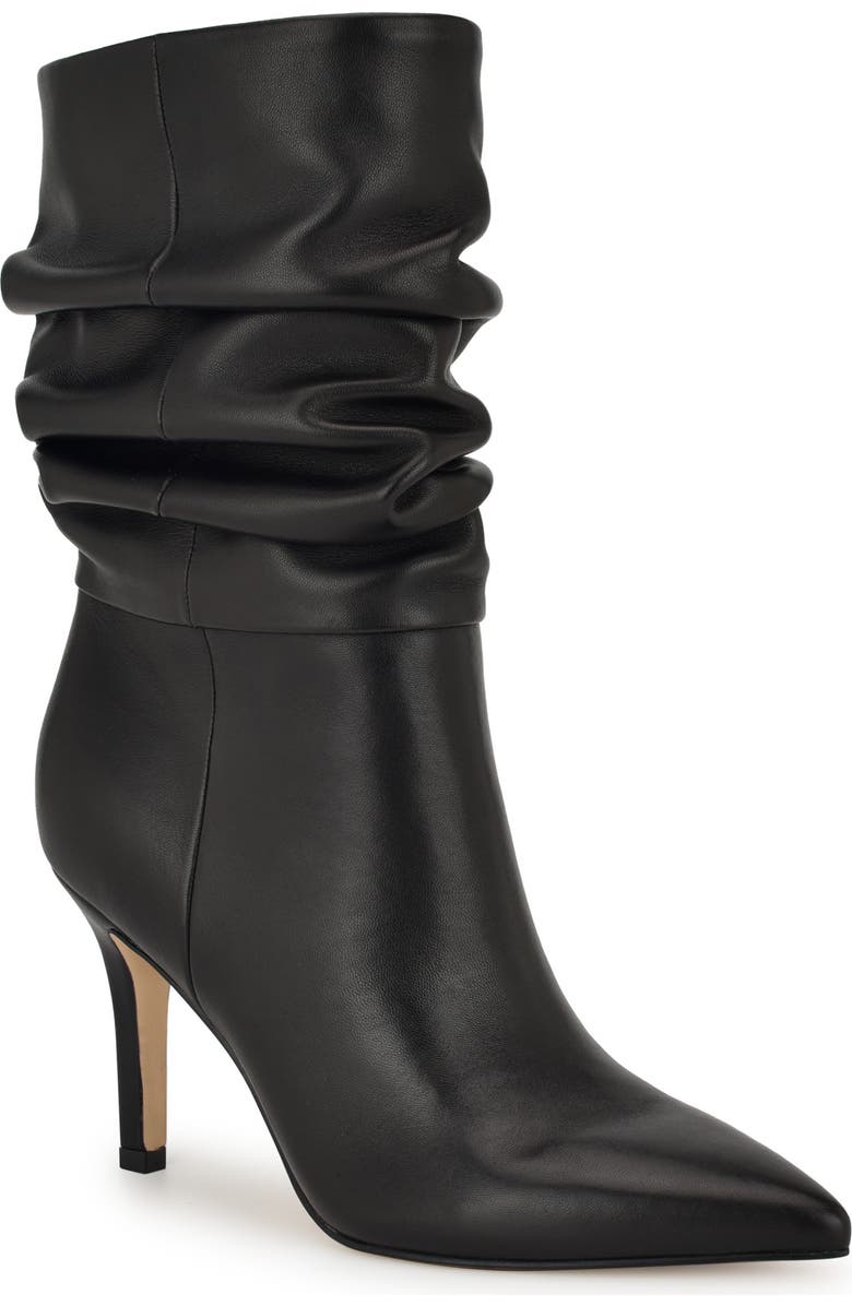 Nine West Slouch Pointed Toe Bootie, Main, color,
