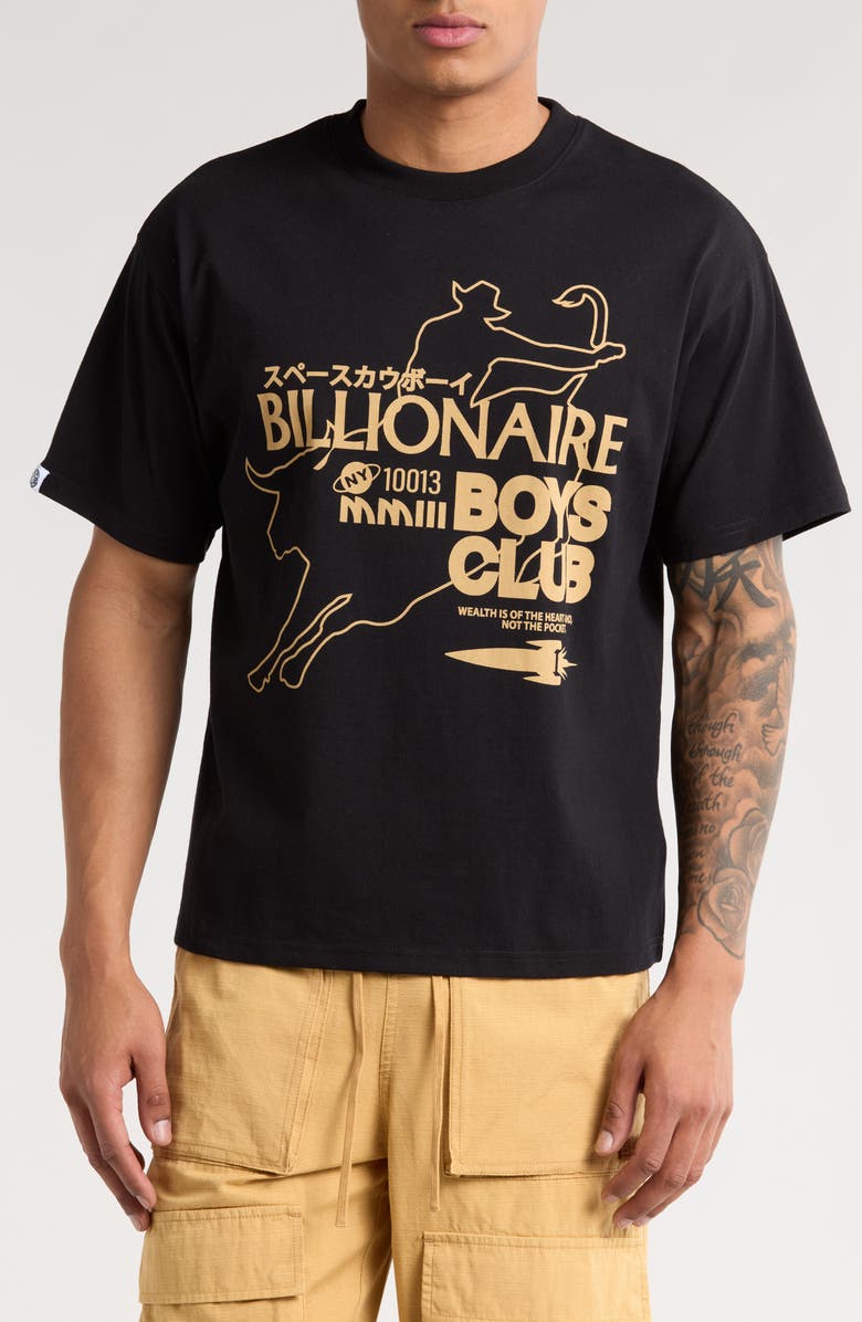 Billionaire Boys Club Rodeo Cotton Graphic T-Shirt, Main, color, 