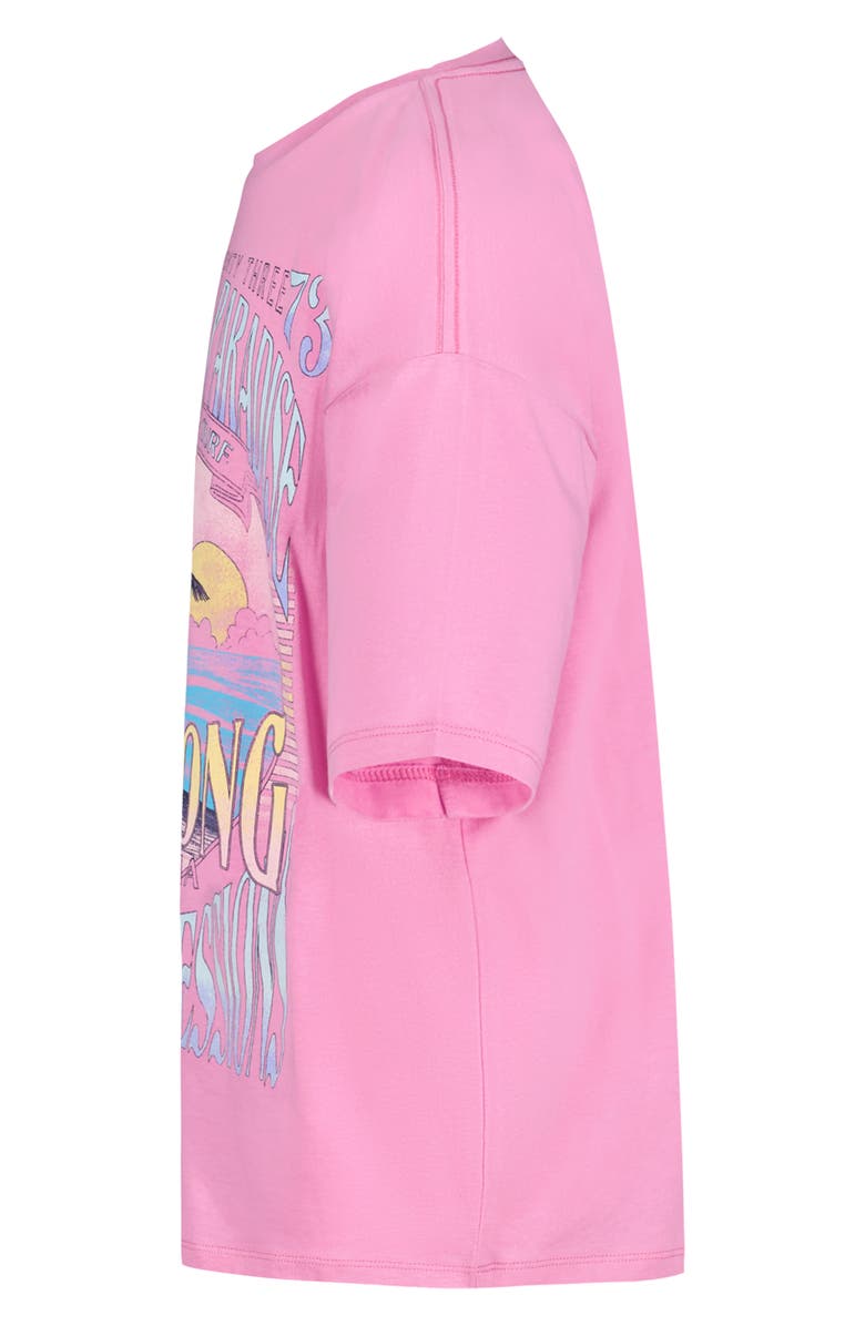 Billabong Kids' Oversize Sunset Graphic Tank, Alternate, color, Cyclamen