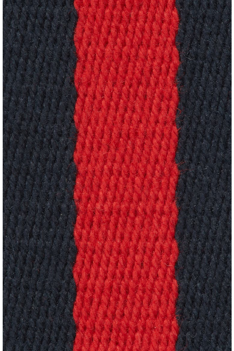 Stripe Web Belt, Alternate, color, 252 NAVY/RED