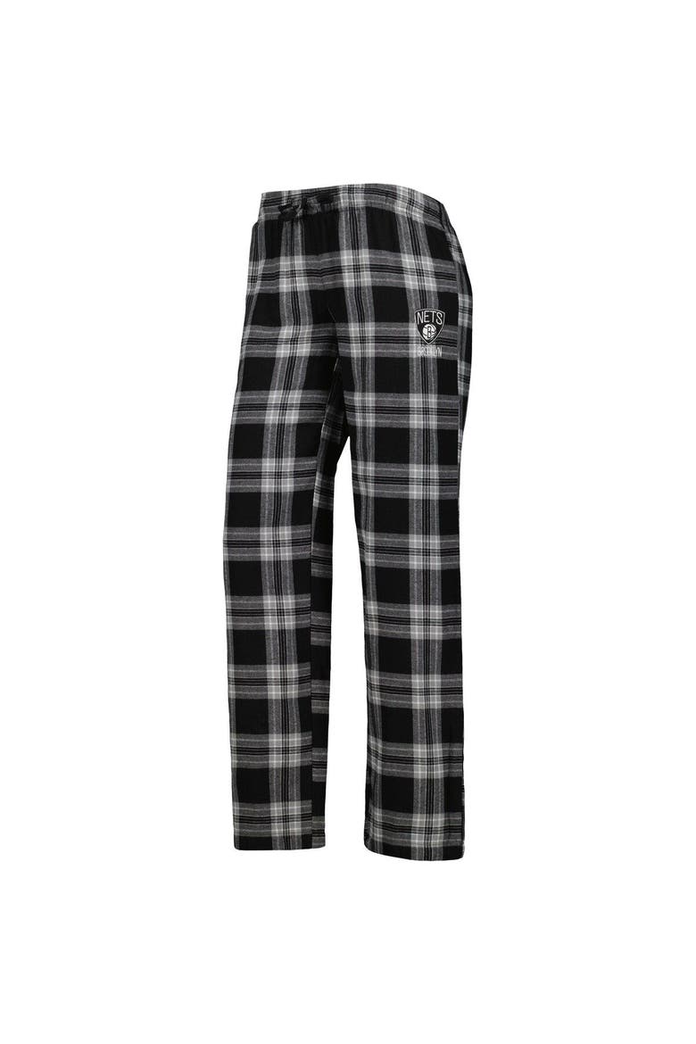 Women's Concepts Sport Black/Gray Brooklyn Nets Badge T-Shirt & Pajama Pants Sleep Set, Alternate, color, Black