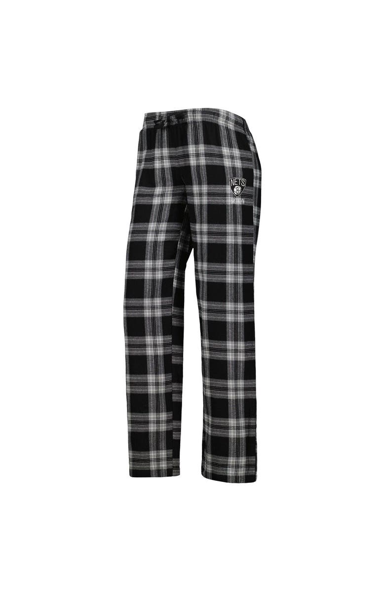 CONCEPTS SPORT Women's Concepts Sport Black/Gray Brooklyn Nets Badge T-Shirt & Pajama Pants Sleep Set, Alternate, color, Black