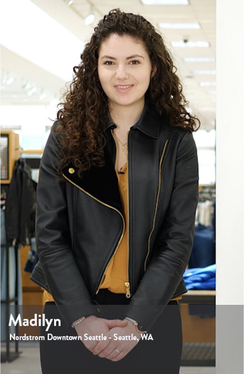 Washed Leather Trucker Jacket, sales video thumbnail