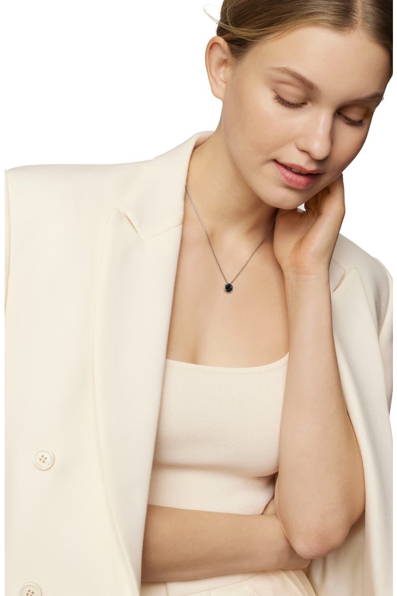 Chatelaine® Pendant Necklace, Alternate, color, BLACK ONYX