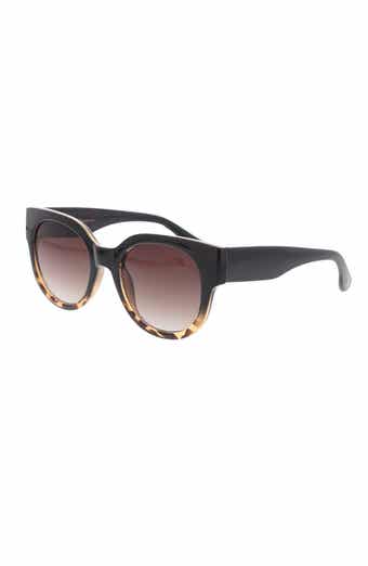 BCBG 51mm Gradient Round Sunglasses