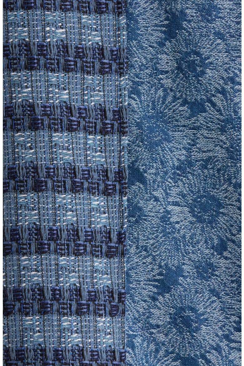 Indigo Tapestry Hoodie, Alternate, color, INDIGO