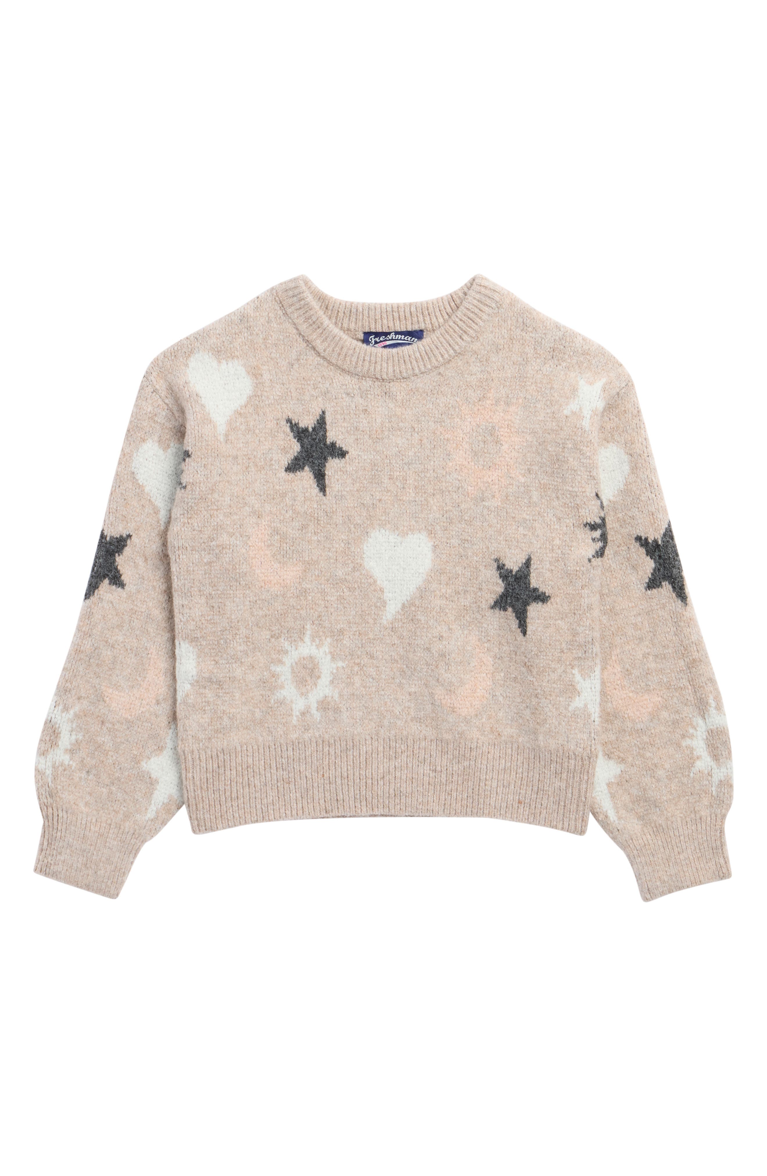 Freshman Kids' Celestial Crewneck Sweater