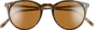 Oliver Peoples O'Malley 48mm Round Sunglasses