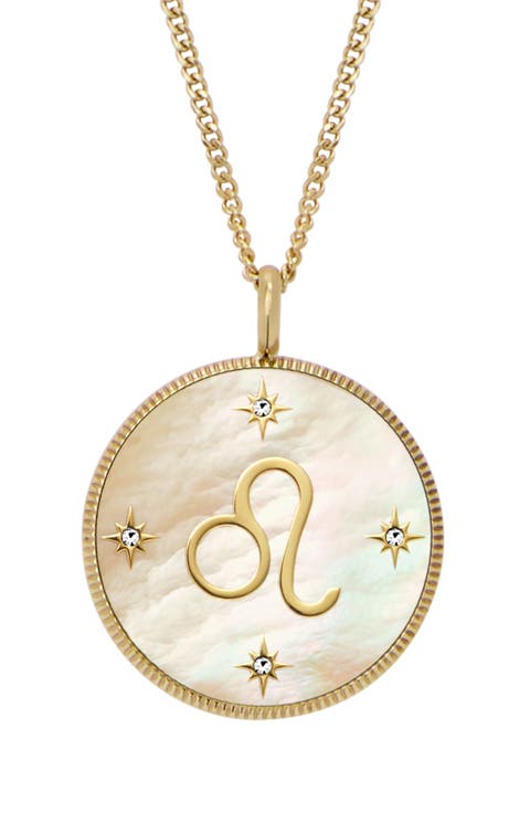 Sutton Leo Zodiac Pendant Necklace
