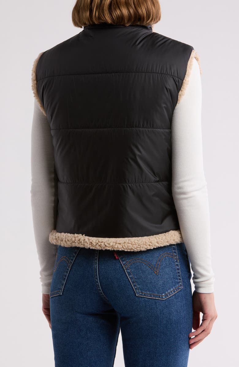 RDI Reversible Faux Shearling Vest, Alternate, color, 