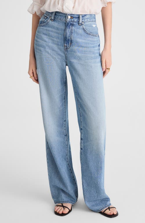 Madewell The Perfect Vintage Wide Leg Jeans In Blue