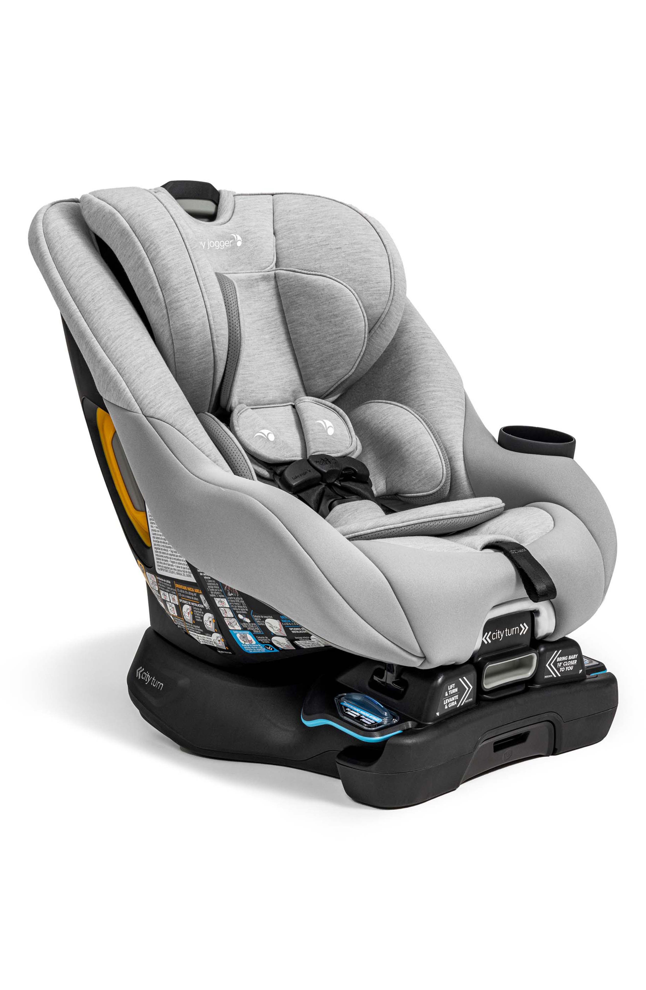 Baby Jogger City Turn™ Rotating Convertible Car Seat in Paloma Greige 