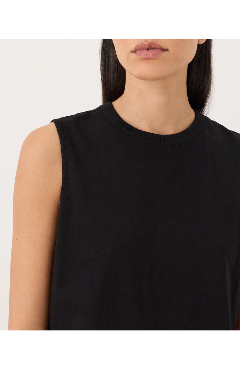 Pact Organic Cotton Soft-Slub Essential Tank, Alternate, color, Black