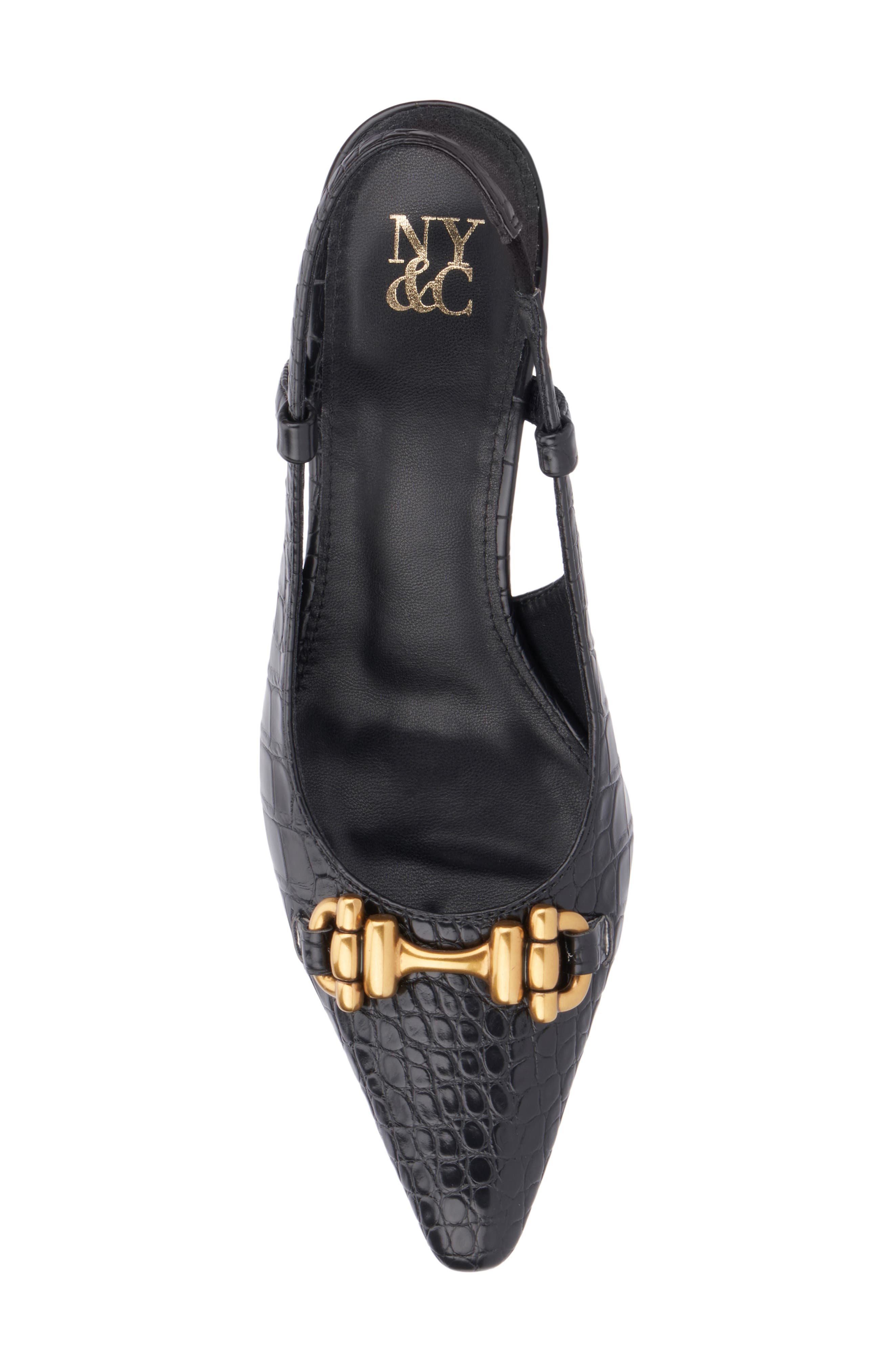 NEW YORK AND COMPANY Ilona Horsebit Slingback Pump, Alternate, color, 