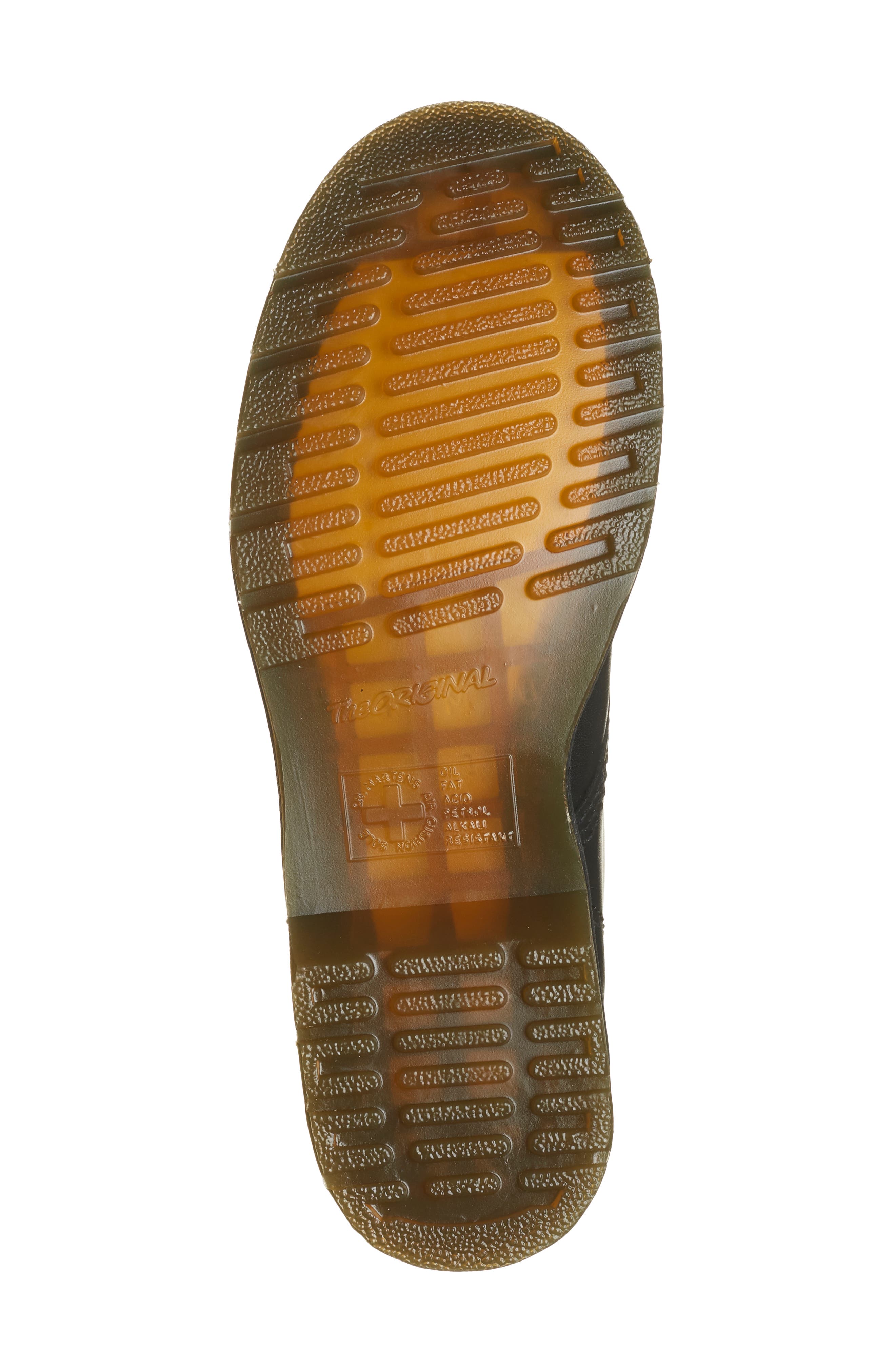 Dr. Martens 1460 Vonda II Flower Embroidered Boot, Alternate, color, Black