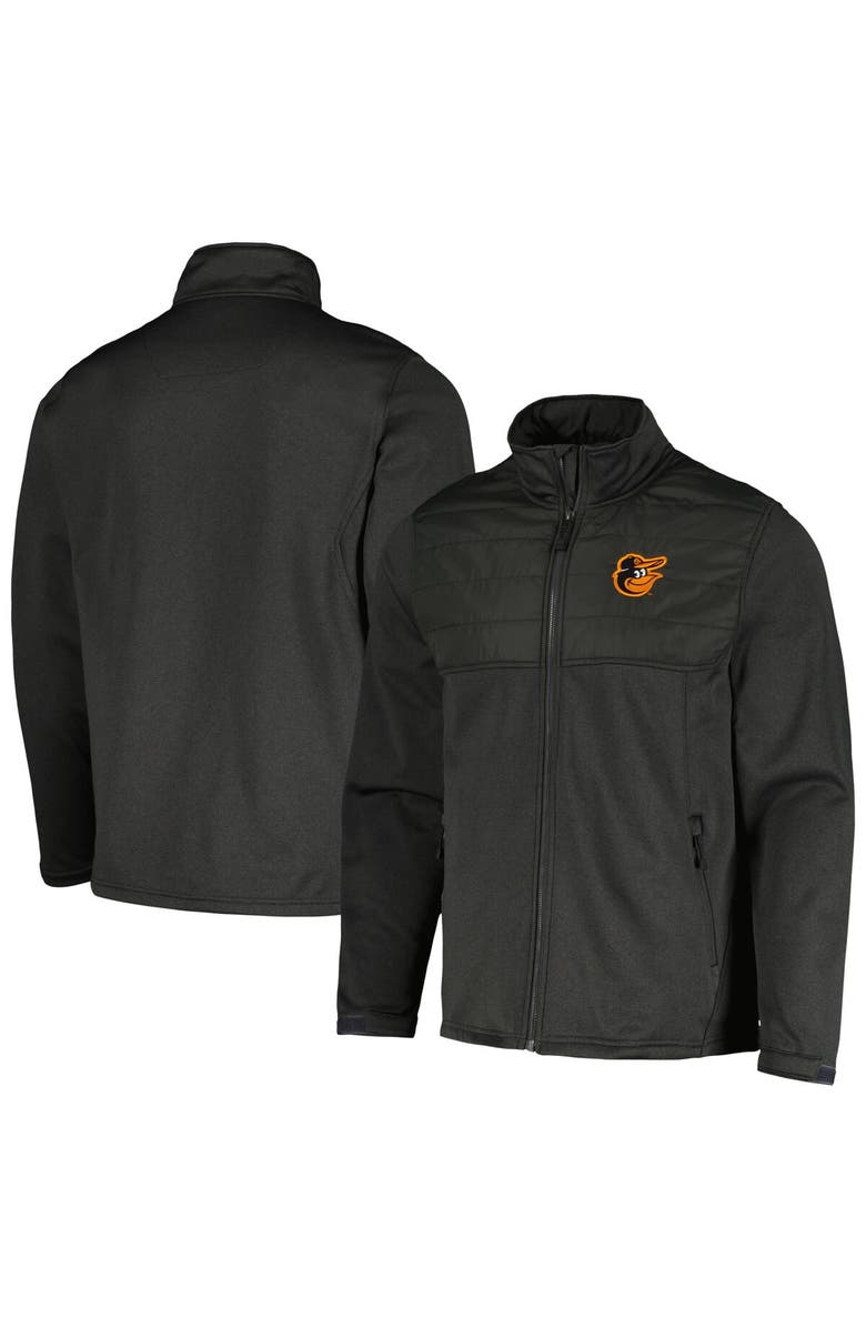 DUNBROOKE Men's Dunbrooke Heather Black Baltimore Orioles Explorer Full-Zip Jacket, Alternate, color, Heather Black