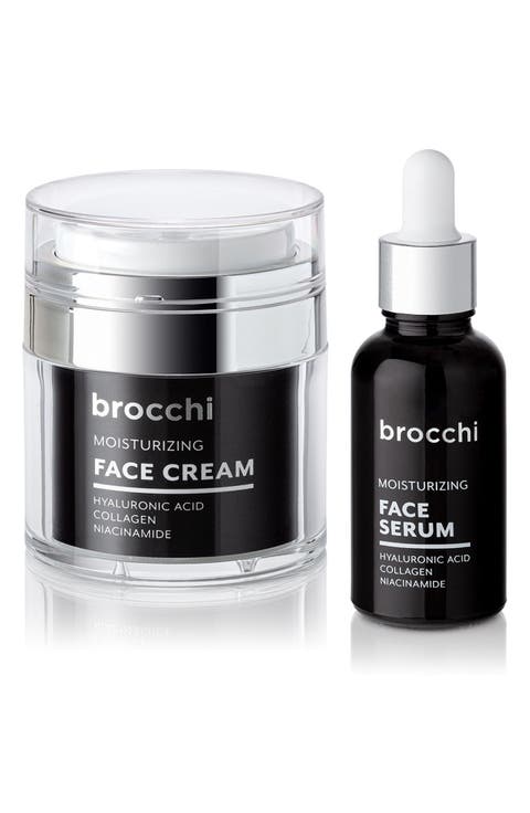 Hyaluronic Acid Face Cream & Serum Set $49 Value