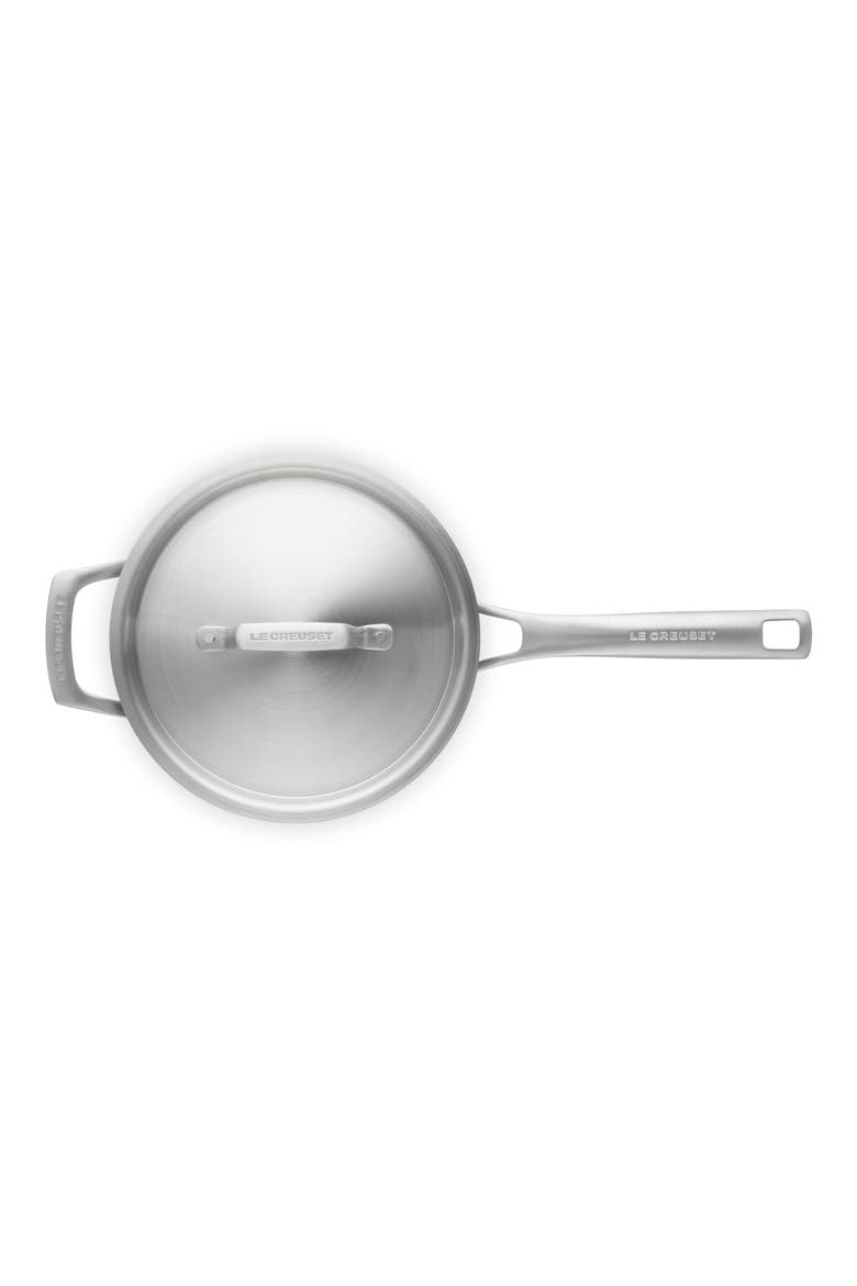 4-Quart Essential Stainless Steel Saucepan, Alternate, color, STAINLESS STEEL