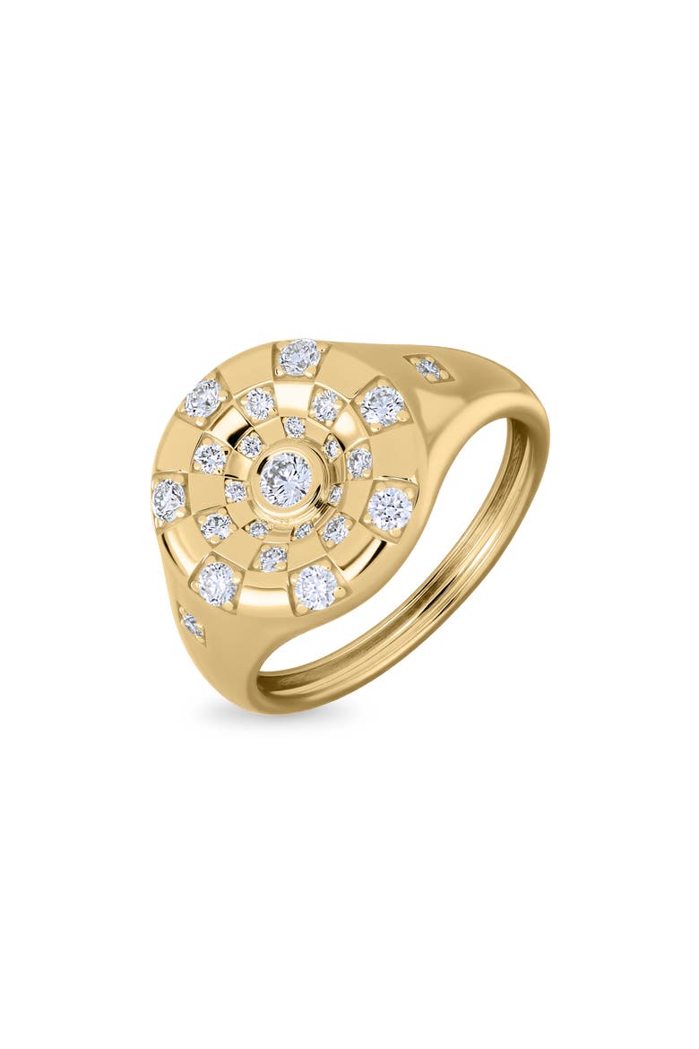 Kiera 18K Gold Diamond Statement Ring, Main, color, 18K YELLOW GOLD
