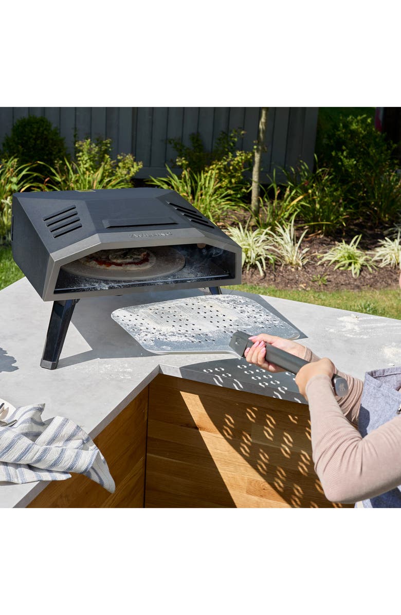 ZWILLING BBQ Stainless Steel Pizza Peel with Detachable Handle, Alternate, color, Stainless Steel