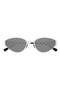 55mm Geometric Sunglasses