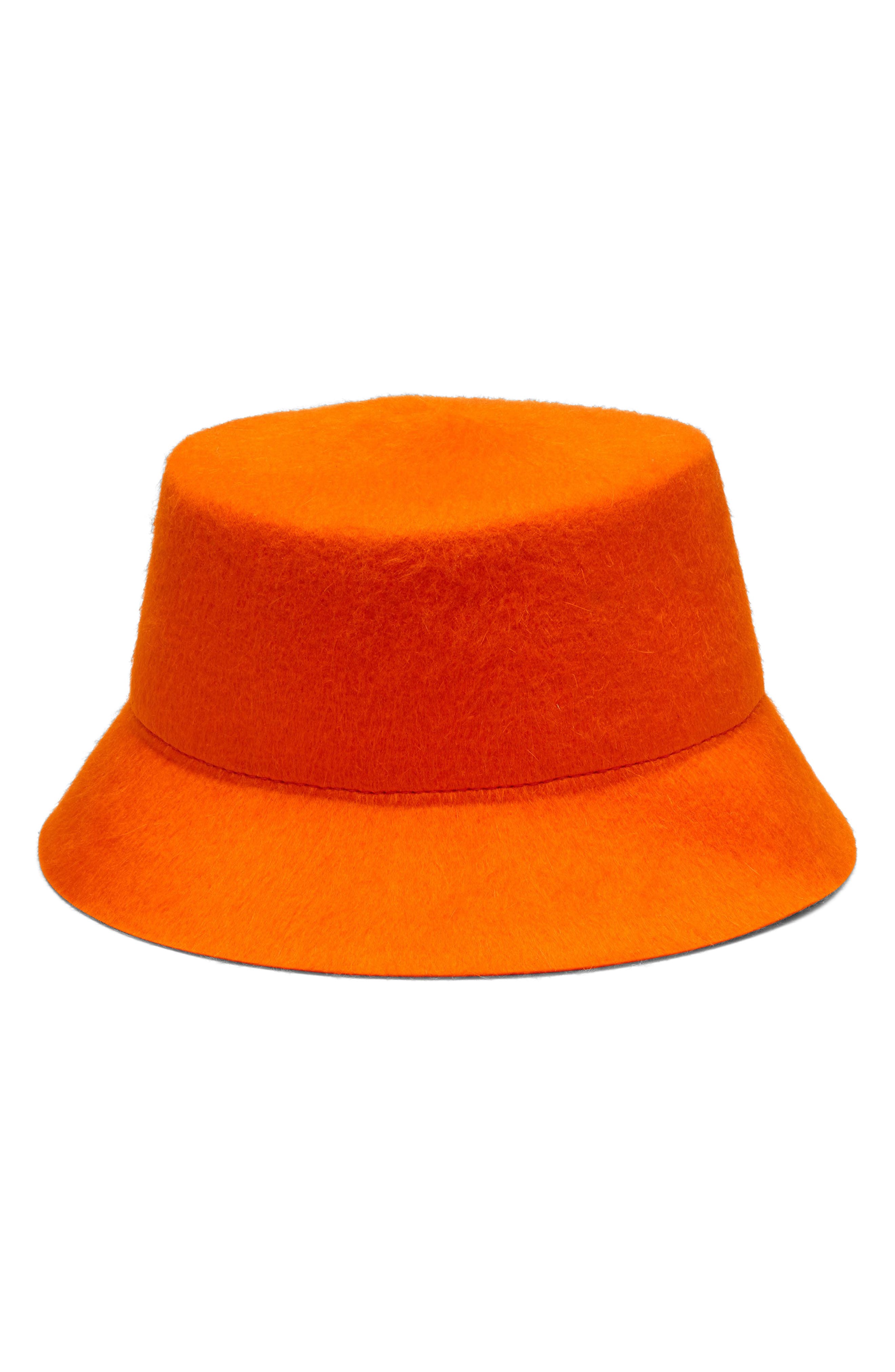 Wyeth Mohair Bucket Hat In White