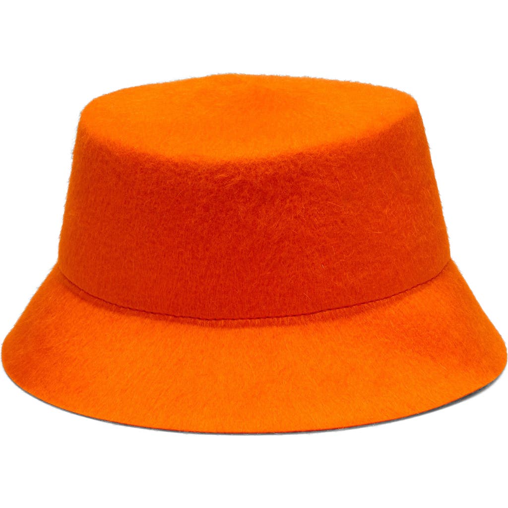 Wyeth Mohair Bucket Hat In White