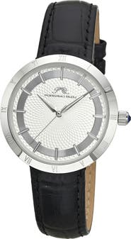 PORSAMO BLEU Monroe Leather Strap Watch