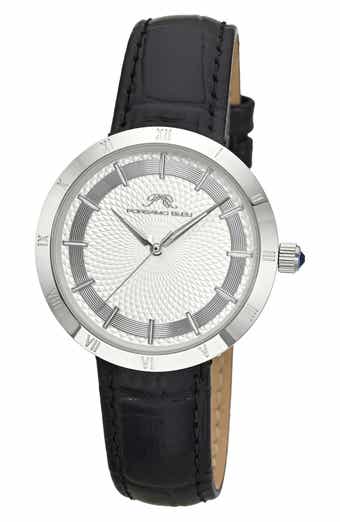 Monroe Leather Strap Watch