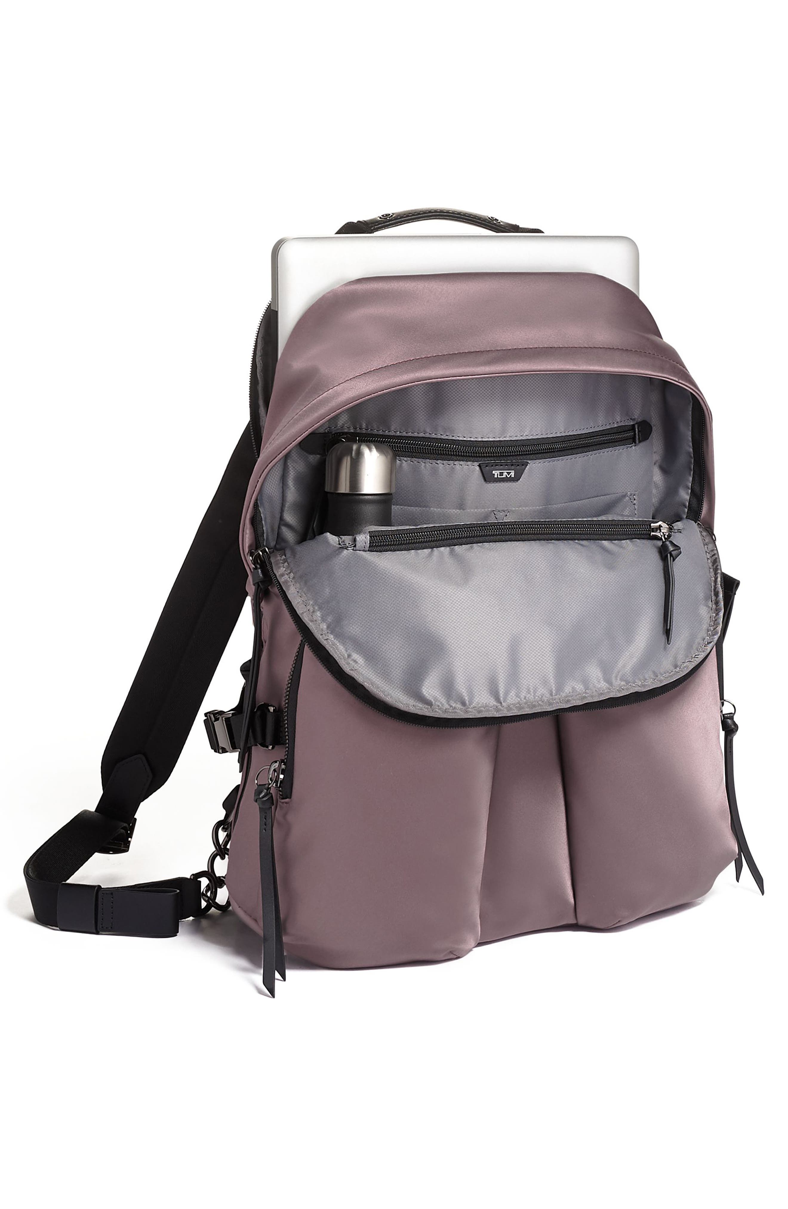 Devoe Meadow Backpack, Alternate, color, RAISIN