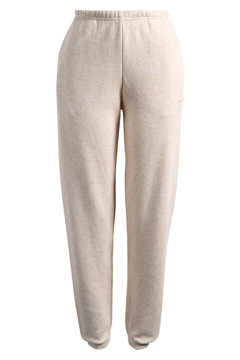 Cotton Fleece Blend Classic Joggers, Alternate, color, OATMEAL HEATHER