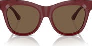 Burberry Evolution 54mm Cat Eye Sunglasses