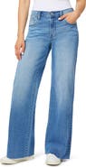 Kensie The Kaya High Rise Wide Leg Jeans