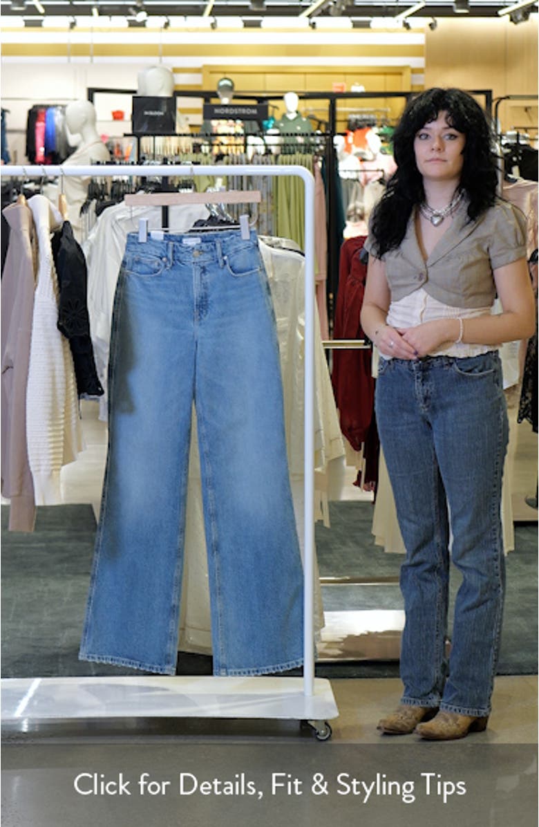 Good Skate High Waist Wide Leg Jeans, sales video thumbnail