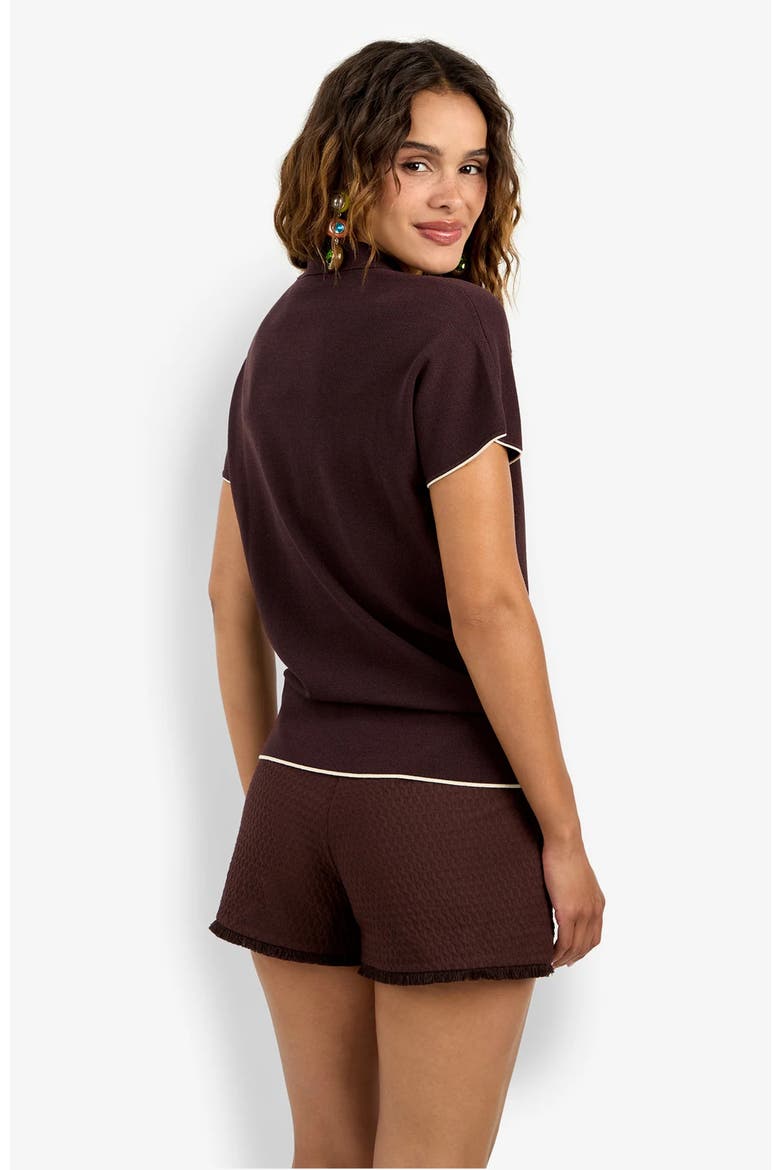 Hilo Pullover, Alternate, color, Carob Combo
